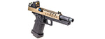 Vorsk Hi-Capa 5.1 GBB Pistol w/ Red Dot Sight - (Black/Tan)