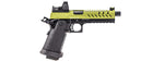 Vorsk Hi-Capa 5.1 GBB Pistol w/ Red Dot Sight - (Black/Green)