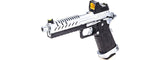 Vorsk Hi-Capa 5.1 GBB Pistol w/ Red Dot Sight - (Black/Chrome)