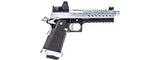 Vorsk Hi-Capa 5.1 GBB Pistol w/ Red Dot Sight - (Black/Chrome)