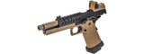 Vorsk Hi-Capa 5.1 GBB Pistol w/ Red Dot Sight - (Tan/Black)