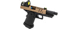 Vorsk Hi-Capa 3.8 Pro GBB Pistol w/ Red Dot Sight - (Tan/Black)