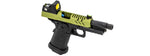 Vorsk Hi-Capa 3.8 Pro GBB Pistol w/ Red Dot Sight - (Green/Black)