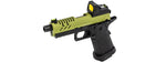 Vorsk Hi-Capa 3.8 Pro GBB Pistol w/ Red Dot Sight - (Green/Black)