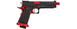 Vorsk Hi-Capa CS Vengeance 5.1 GBB Pistol - (Black/Red)