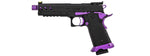 Vorsk Hi-Capa CS Vengeance 5.1 GBB Pistol - (Black/Purple)