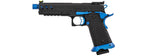 Vorsk Hi-Capa CS Vengeance 5.1 GBB Pistol - (Black/Blue)