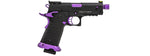 Vorsk Hi-Capa CS Vengeance 3.8 Compact GBB Pistol - (Black/Purple)