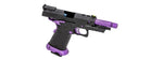 Vorsk Hi-Capa CS Vengeance 3.8 Compact GBB Pistol - (Black/Purple)