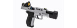 Vorsk Hi-Capa VP26X GBB Pistol w/ Red Dot Sight - (Silver)