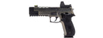 Vorsk Hi-Capa VP26X GBB Pistol w/ Red Dot Sight - (Brushed Aluminium)