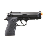 WinGun 302 Non Blowback M9 Airsoft Co2 Gas Blowback Airsoft Pistol (Color: Black)
