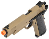 Army Armament Full Metal R28 1911 Gas Blowback Airsoft Pistol (Tan)