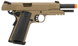 Army Armament Full Metal R28 1911 Gas Blowback Airsoft Pistol (Tan)