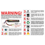 Lancer Tactical 11.1v 1300mAh 20C Stick LiPo Battery (Deans Connector)