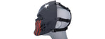 Ac-319R Villain Skull Mesh Face Mask (Stars & Stripes) Airsoft Gun / Accessories