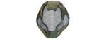 Ac-472W V6 Strike Mesh Mask Helmet (Woodland Camo) Airsoft Gun / Accessories