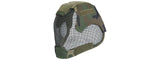 Ac-472W V6 Strike Mesh Mask Helmet (Woodland Camo) Airsoft Gun / Accessories