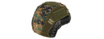 G-Force 1000D Nylon Polyester Bump Helmet Cover - Woodland Digital Airsoft Gun / Accessories