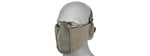 Ac-643Gy Tactical Elite Face And Ear Protective Mask (Gray) Airsoft Gun / Accessories