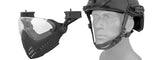 Wosport Piloteer Fast Helmet Adapter Face Mask - Desert Digital Airsoft Gun / Accessories