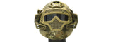Wosport G4 System Nylon Bump Helmet Mask W/ Goggles - Mad