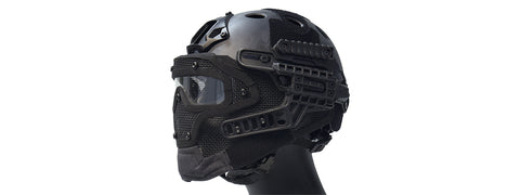 Ac-820Tp Wosport Tactical G4 System Bump Helmet Mask W/ Goggles (Typ) Airsoft Gun / Accessories