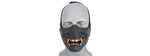 Ac-883B Yokai Ogre Half Face Mask W/ Soft Padding (Black/Gold) Airsoft Gun / Accessories