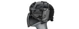 Ac-892Bb Wosport Tactical Helmet W/ Nvg & Transfer Base (Black) Airsoft Gun / Accessories