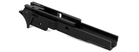 Airsoft Masterpiece 2011 Frame w/ Rail for Hi-Capa [S Style 3.9] (BLACK)