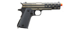 Army Armament Full Metal 1911 GBB Airsoft Pistol - Custom Cerakote Distressed Black/Tan Stars & Stripes