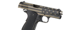 Army Armament Full Metal 1911 GBB Airsoft Pistol - Custom Cerakote Distressed Black/Tan Stars & Stripes