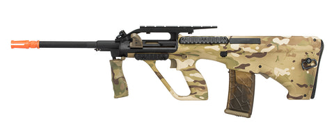 Army Armament Polymer AUG Civilian AEG Airsoft Rifle w/ Top Rail (Multicam)