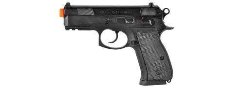 Asg Licensed Cz 75D Compact Spring Airsoft Pistol W/ Accessory Rail