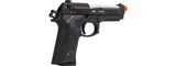 ASG M9A1 Heavyweight Airsoft Gas Blowback Pistol (Black w/ Silver Barrel)