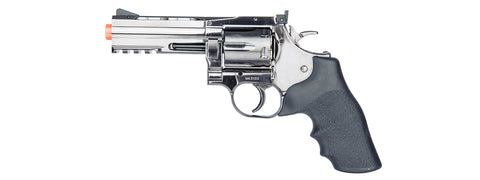 Asg Licensed Dan Wesson 715 Co2 4" Airsoft Revolver - Steel Grey