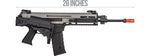 ASG Fully Licensed CZ 805 Bren A1 Carbine Airsoft AEG (Gray/Black)