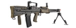 ICS L86 A2 Light Support Weapon Bullpup LSW Airsoft AEG Rifle (Color: Black / OD Green)
