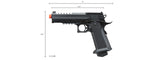 ICS Challenger Gas Blowback Airsoft Hi-Capa Pistol