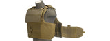 Code 11 Large Airsoft Exo Plate Carrier (Color: Tan)