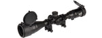 Lancer Tactical 3-12X40 AOL Red/Green/Blue Illuminated Scope (Color: Black)