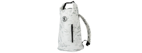 Lancer Tactical 1000D Nylon Tactical Barrel Backpack (Snow Camo)