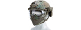 G-Force Pilot Full Face Helmet w/ Plastic Mesh Face Guard (Color: Camo) Airsoft Gun / Accessories