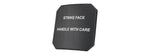 6x6 Inch Tactical Dummy SAPI Side Plates (Color: Black)