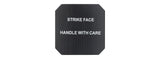 6x6 Inch Tactical Dummy SAPI Side Plates (Color: Black)
