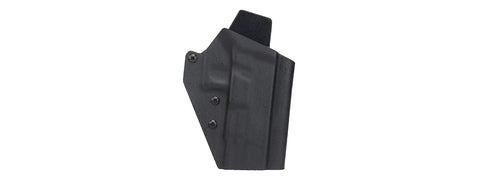 Lightweight Kydex Tactical Holster for G-Series with G-02 Weapon Lights (Color: Black)