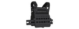 Lightweight SPC Laser Cut Tactical Vest (Color: Black)