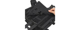 Lightweight SPC Laser Cut Tactical Vest (Color: Black)
