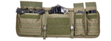 Lancer Tactical 1000D Nylon 3-Way Carry 35" Double Rifle Gun Bag (GREEN)