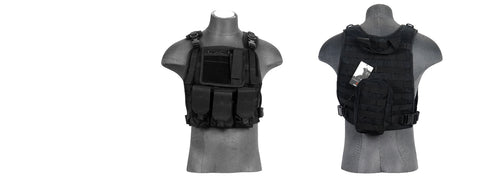 CA-301BN Molle Tactical Vest (Black)